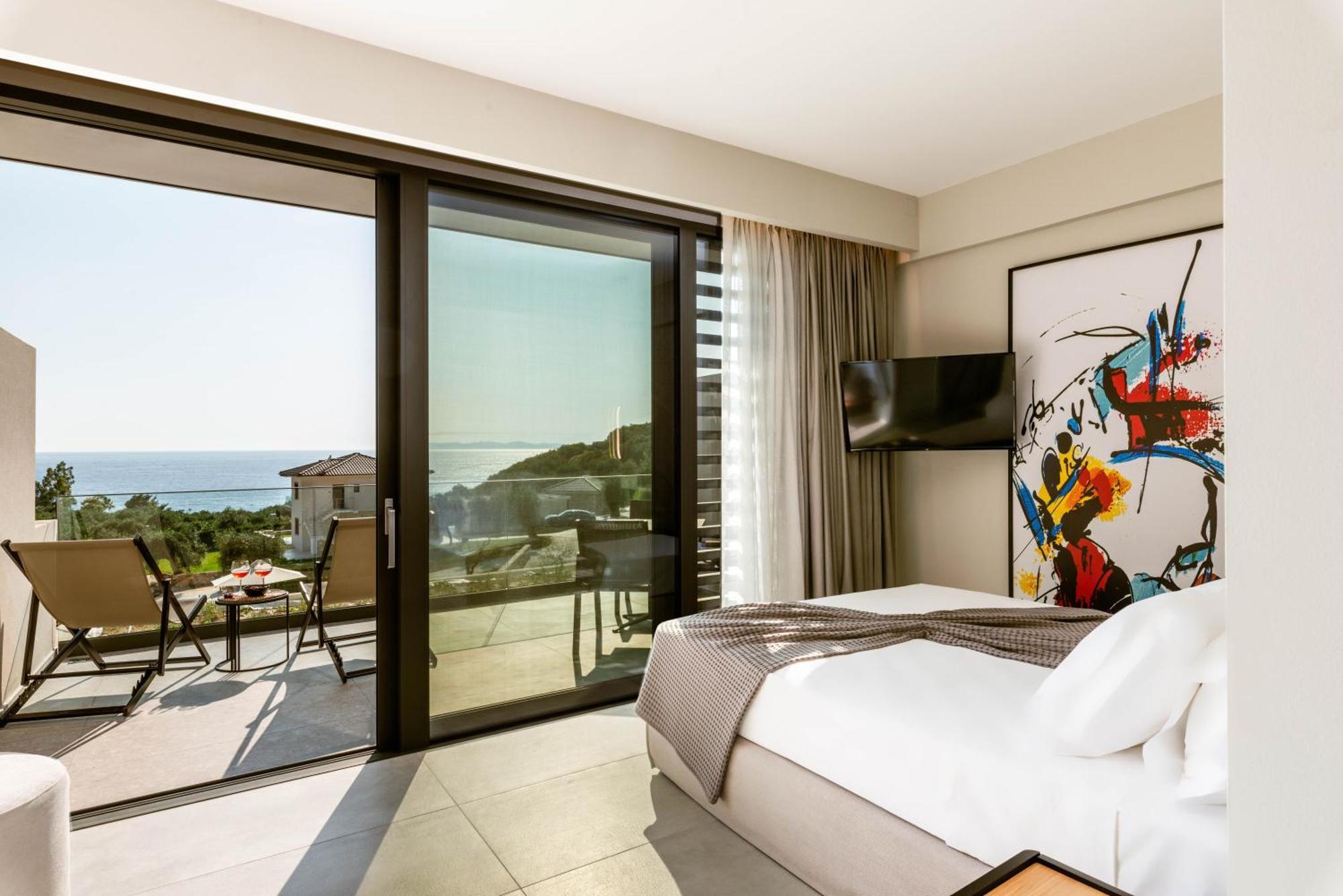 The View Hotel Sofas Coastal Retreat Perdika  Esterno foto